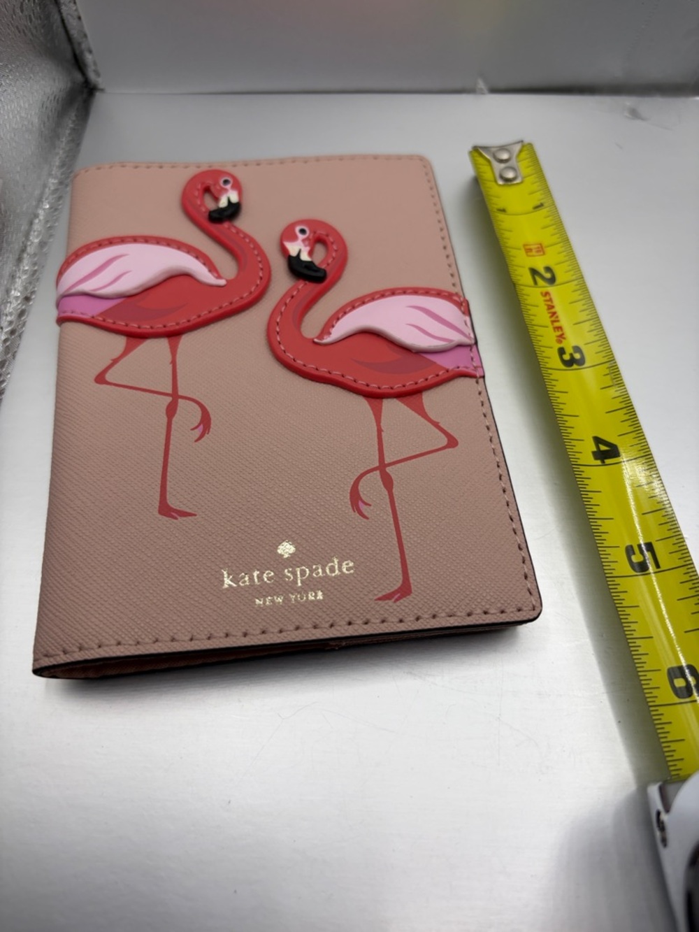 Kate Spade lot of two. Passport holder (new) and bifold wallet (like new) - Picture 11 of 11